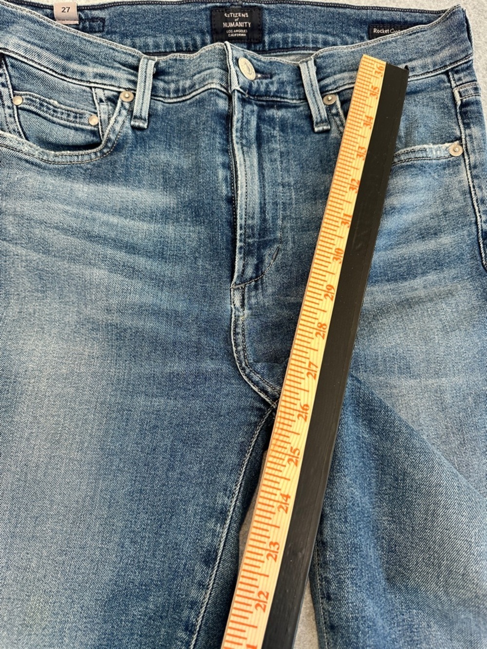 Citizens Of Humanity Rocket Crop High Rise Skinny Jeans - Picture 10 of 12